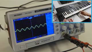 Spelen met de Synthesizer Yamaha YS100 uit de jaren 80 Teardown Ook openschroeven natuurlijk [upl. by Alexi641]