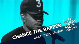 Chance The Rapper Debuts A New Song [upl. by Junieta]