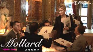 La Brasserie Mollard  Restaurant Paris 08  RestoVisiocom [upl. by Ariamo]