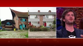 Bizarre huizen in België Ieder heeft een eigen paleisje  RTL LATE NIGHT MET TWAN HUYS [upl. by Akcinahs]