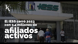 La mayoría de los 34 millones de afiliados al IESS tiene hasta 50 años [upl. by Kimon]