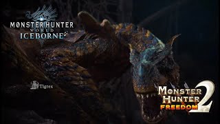 Tigrex Theme Mix MHWI  MHF2 [upl. by Razaele568]