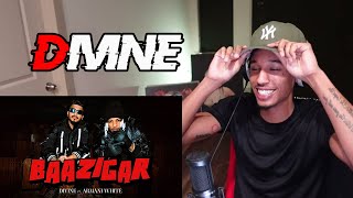 DIVINE  Baazigar feat Armani White AMERICAN REACTS [upl. by Enneirdna]