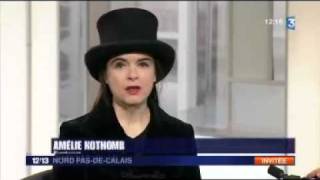 Lille  Amélie Nothomb et sa géante [upl. by Keelia]