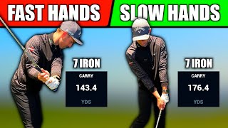 Create Effortless Power By Slowing Down Your Golf Swing Golf Drill [upl. by Narrad]