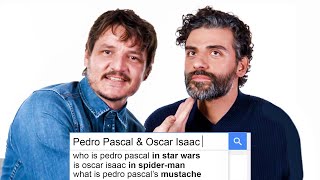 Pedro Pascal amp Oscar Isaac Answer the Webs Most Searched Questions  WIRED [upl. by Ydnih355]