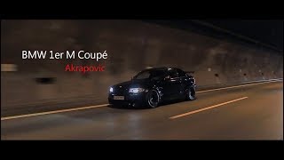 BMW 1er M  Tuning with Akrapovic Exhaust [upl. by Ecirtnuahs762]