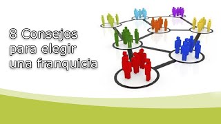 8 Consejos para elegir una franquicia [upl. by Nahshu591]