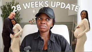 28 WEEKS PREGNANCY UPDATE  GESTATIONAL DIABETES bwwm interracial couple [upl. by Wehner138]