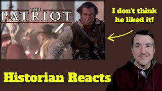 The Patriot  History Buffs Reaction [upl. by Anehs]