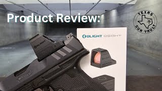 Product Review Olight Osight  A Red Dot Sight from a Flashlight Company [upl. by Zollie]