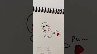 cute funny doodle art 😂 art shorts artwork doodle [upl. by Celeste]