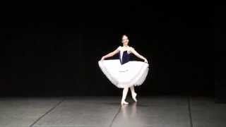 Giselle 1st act variation Jeune Ballet Mediterranean Gold winner Julija Stankeviciute 17 [upl. by Ennael]