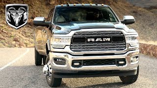 2019 Ram 3500 Limited Crew Cab  Driving Interior Exterior [upl. by Edya]