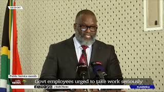 Public Service Month  Govt employees urged to take work seriously Inkosi Mzamo Buthelezi [upl. by Island177]