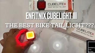 Enfitnix Cubelite III 3  Bike Tail Light Unboxing Demo Features [upl. by Erdnaxela]