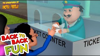 Back To Back Fun  117  Motu Patlu Cartoons  S08  Cartoons For Kids  motupatlu video [upl. by Clay125]