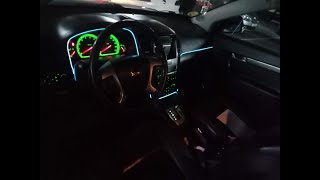 Colocar Tira Led interior regulable en Chevrolet Captiva [upl. by Iret]