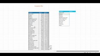 Behalte deine Finanzen im Griff So einfach erstellst du ein Ausgaben Tabelle in Excel [upl. by Tahmosh255]