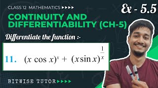 Differentiate x cos xx  x sin x1x  Derivative of x cos xx  x sin x1x [upl. by Richma94]