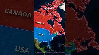 The Country For Which USA And CANADA Fought 🔥🇺🇸🇨🇦 shorts maps facts history usa canada geek [upl. by Damal605]