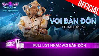 Chill cực đã với loạt bản hit của Voi Bản Đôn ở các bảng đấu  The Masked Singer Vietnam 2023 [upl. by Corabella723]