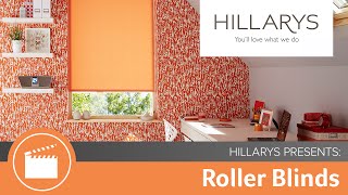 Explore the Roller blinds collection by Hillarys [upl. by Ahsayn263]