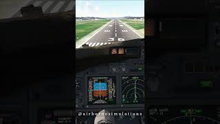 Good landing in Stavanger 110 FPM vatsim pmdg fyp [upl. by Avik]