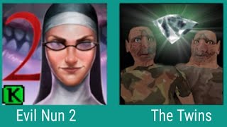 Evil Nun 2 Vs The Twins For Ipad Gameplay Walkthrough [upl. by Ophelia]