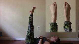 Toe Point Exercises  Pole Dance Conditioning [upl. by Enwad]