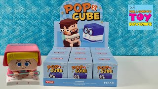 Disney Pixar Pop Cube Series 2 Pop Mart Blind Box Figure Unboxing [upl. by Aiekahs]