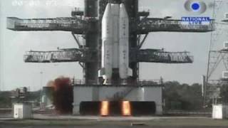 India satellite rocket explodes after takeoff [upl. by Araed630]