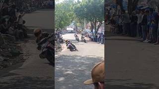 Hell Ride 🏍️🥵🔥 fastandfurious bikelife stunttrending bikers race rider shorts power [upl. by Miarfe]