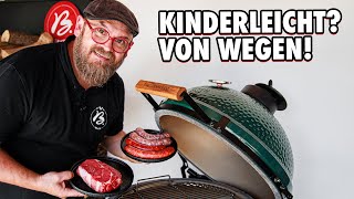 Grillen Basics für Einsteiger 🔥 Wie grille ich auf einem KamadoGrill 🟢 [upl. by Atsyrc313]