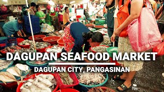 BIGGEST SEAFOOD MARKET in Dagupan  Meles Fish Market  Dagupan City Pangasinan Philippines  4k [upl. by Ailimaj]