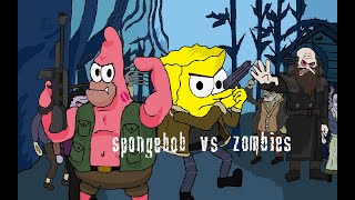 Spongebob Vs ZOMBIES 7 75 [upl. by Romeu66]