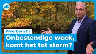 Weerbericht komt het tot storm later in de week [upl. by Farmann]