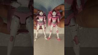 ARCEE RIDES HERSELF transformers toyreview arcee actionfigure earthrise robot toys shorts [upl. by Burleigh]