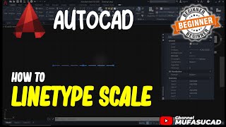 AutoCAD How To Linetype Scale [upl. by Crosse]