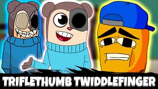 Twiddlefinger DSide VS Friday Night Funkin  Triflethumb FanMade NEW ANIMATION FNF MOD [upl. by Angelico802]