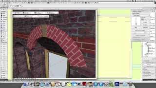 ArchiCAD Lecture 08  Libraries Materials incl Photoshop tricks and profiles [upl. by Nancee]