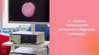 A diagnostic cystoscopy by Dr Mathula Hettiarachchi paediatric surgeon in Kandy [upl. by Wilscam]