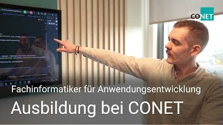 Wie ist das eigentlich Ausbildung als Fachinformatiker für Anwendungsentwicklung mwd bei CONET [upl. by Akcirehs]