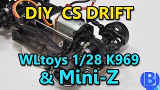 DIY How to make CS drift gear for WLtoys 128 K969K989 amp MiniZ [upl. by Fontana]