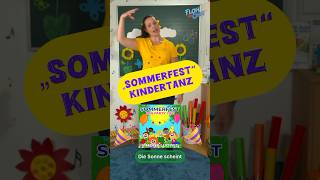 SOMMERFEST  ☀️ Kindertanz  SOMMER  kindermusik musikfürkinder flohimohrtv [upl. by Brigham]