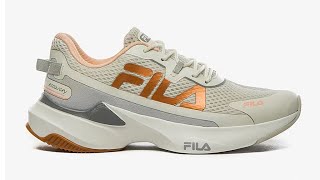 ￼Tenis Feminino Corrida Fila Recovery 1151968 Bege [upl. by Doreg]