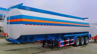 Fuel Tanker Trailer Customize Bulk Cement Tanker Trailer Fuel Carrier Trailer [upl. by Wrand]