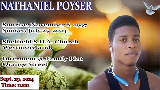 Nathaniel Poyser Thanksgiving Service pt1 [upl. by Trainor205]