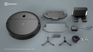 Electrolux  UltimateHome 300 robot vacuum maintenance [upl. by Allerim]