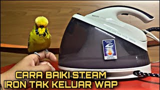 Cara Baiki Steam Iron Philips PerfectCare Aqua Tak Keluar Wap  How To Change Philips Water Pump [upl. by Moses91]